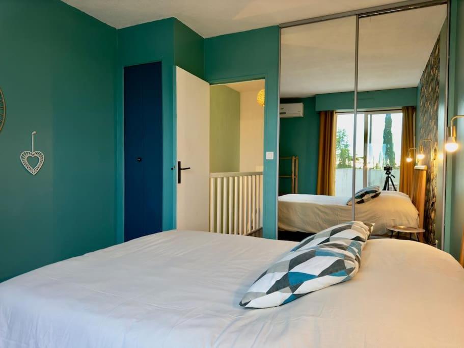 Maison Au Calme 2 Chambres Terrasse Clim Parking Gratuit 蒙彼利埃 外观 照片